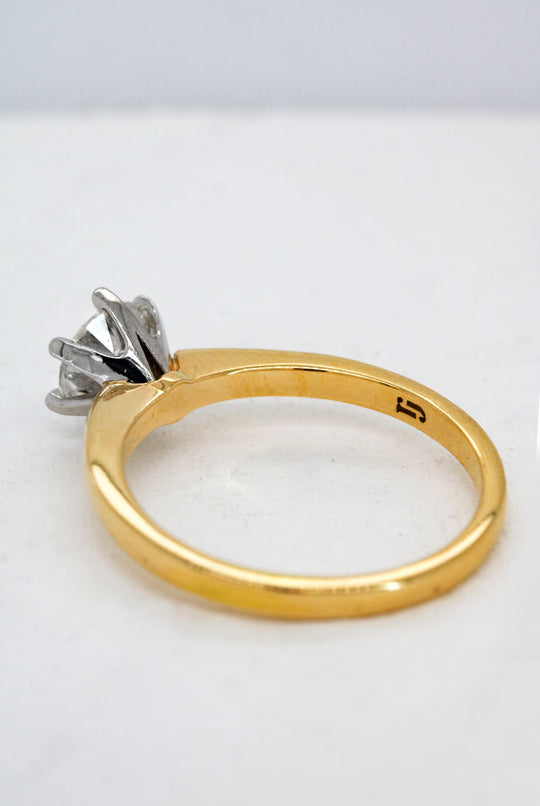 One Carat Solitaire Diamond Ring