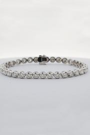 6.2 carat diamond tennis bracelet