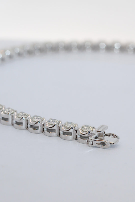 6.2 carat diamond tennis bracelet