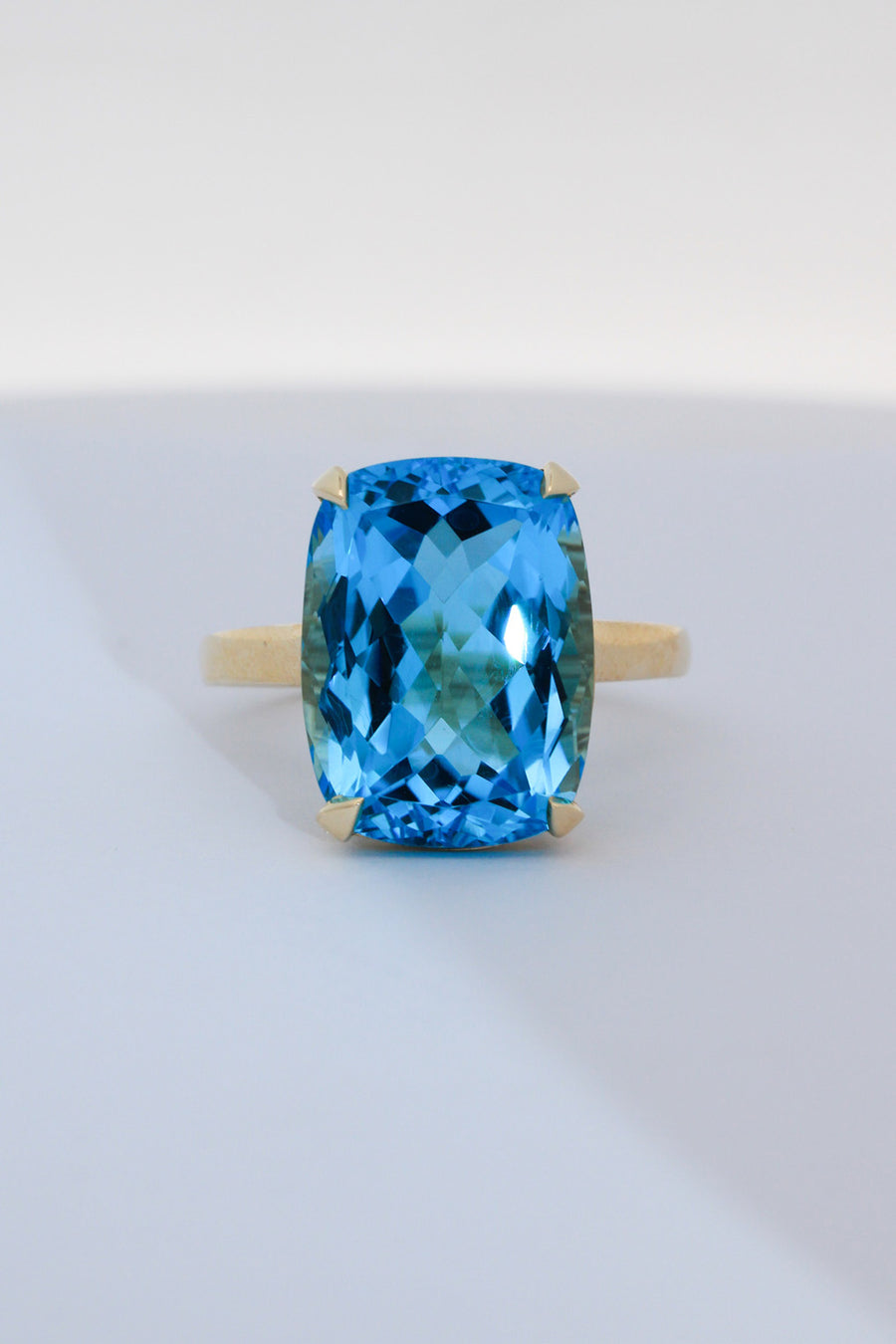 Blue Topaz Ring