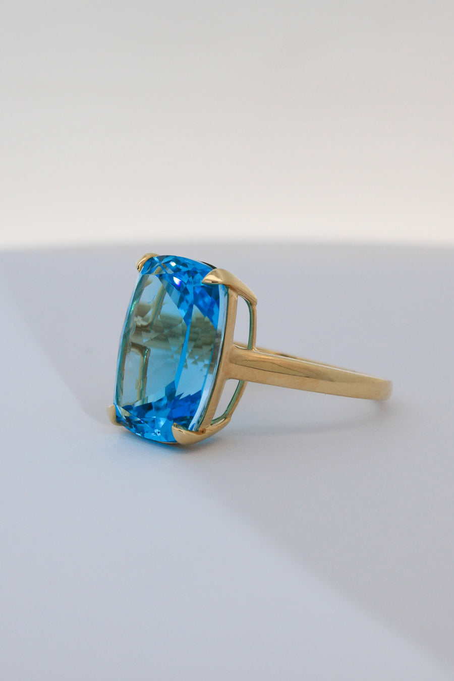 Blue Topaz Ring