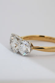 Lab-grown 3.20 carat Diamond Ring