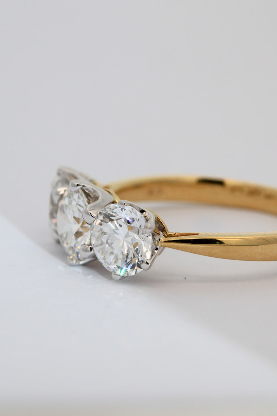 Lab-grown 3.20 carat Diamond Ring