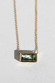 Green Amethyst Necklace