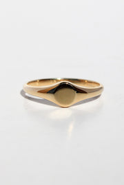 9ct Yellow Gold Mini Signet Ring