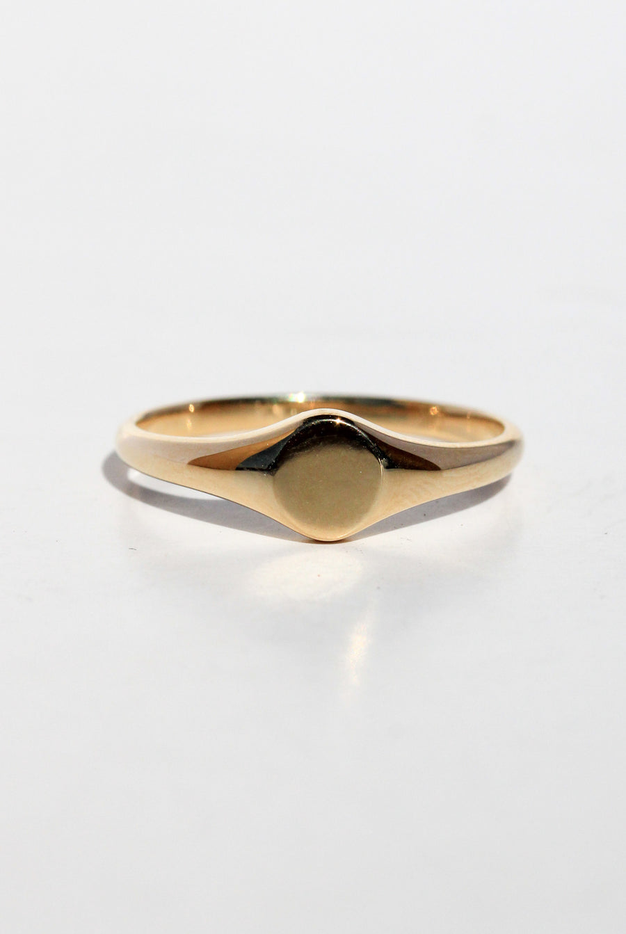 9ct Yellow Gold Mini Signet Ring