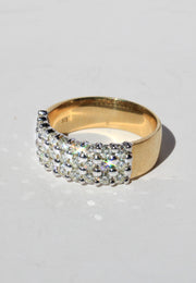 Yellow Gold Multi Diamond Band