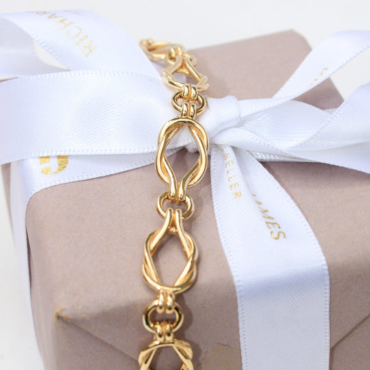 Yellow Gold Sailors Knot Bracelet
