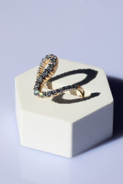 Lab-Grown Diamond Wave Ring