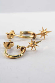 Star Mini Drop Earrings