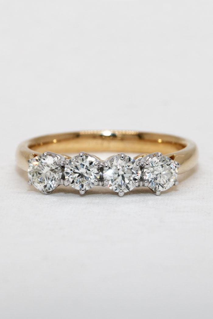 Four Stone Diamond Ring
