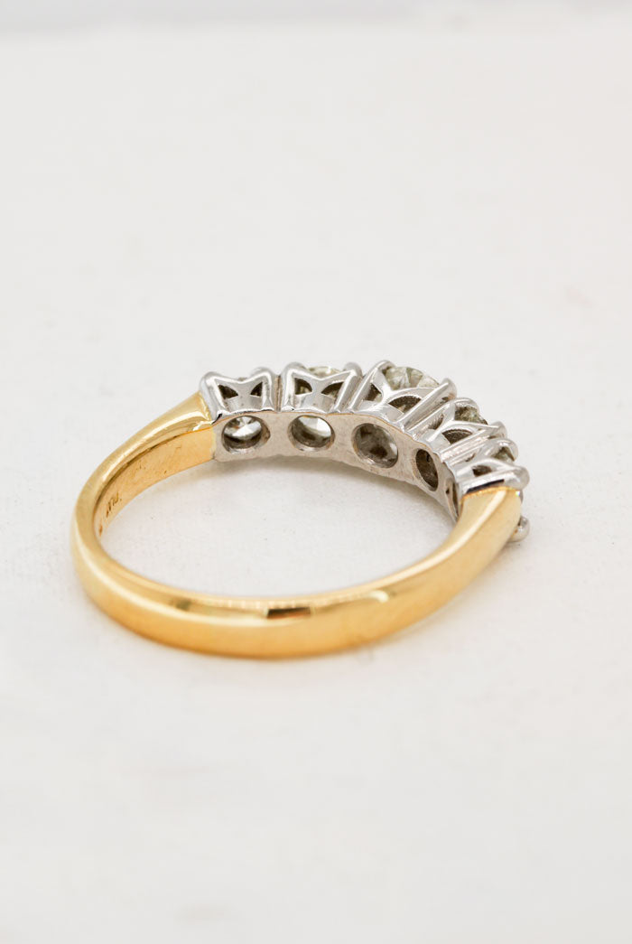 Five stone Diamond Ring