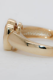 Oval Citrine Dress Ring